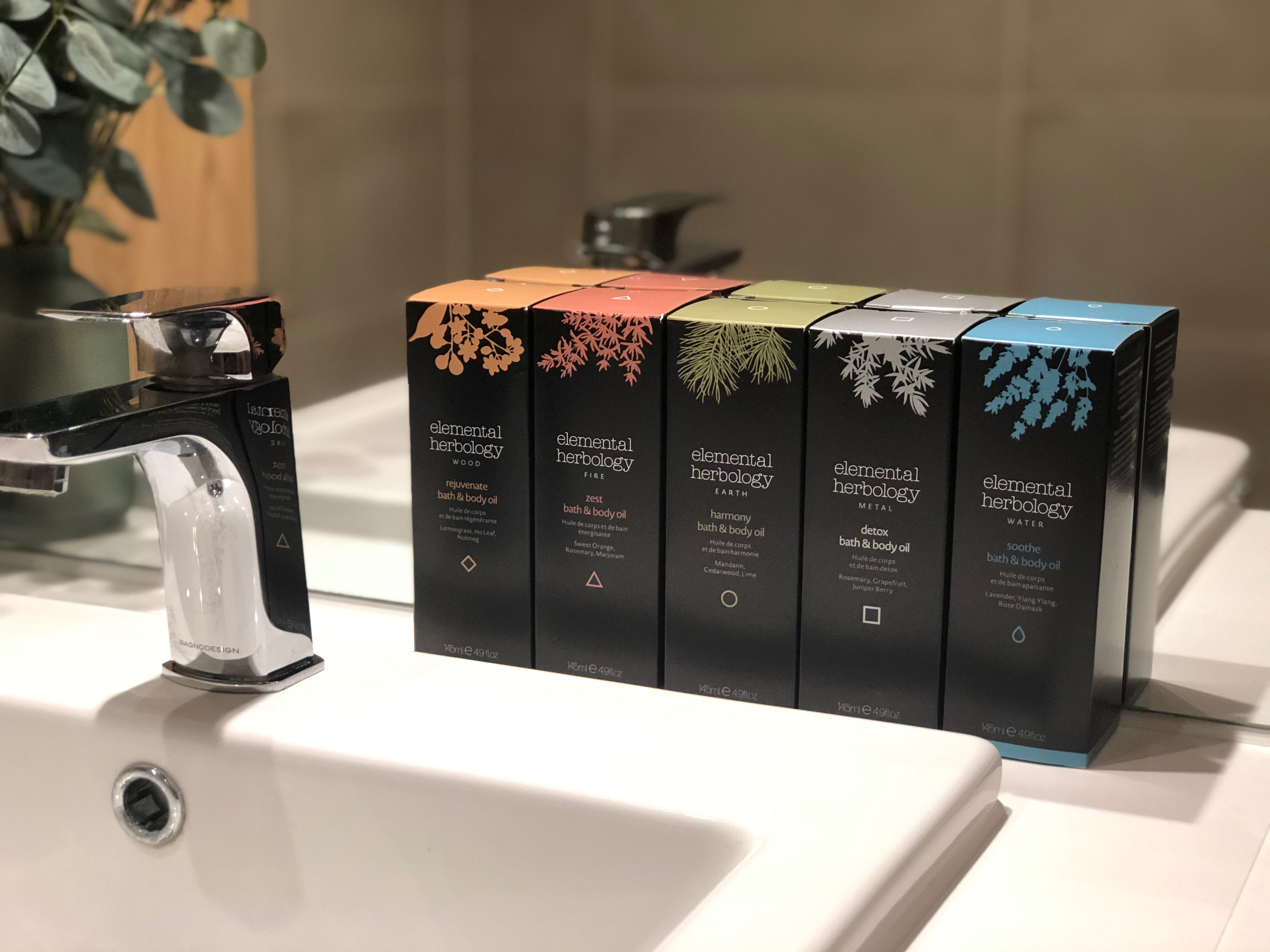 Introducing the new Five Element Bath & Body Oils